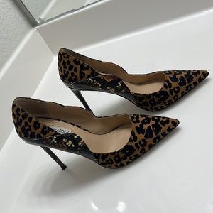 SOLD➡️Cheetah Snakeskin Heels